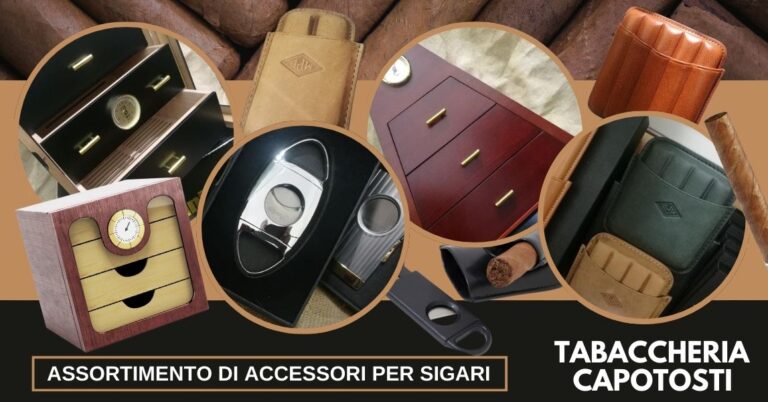 Vendita accessori per sigari a Terni da Tabaccheria Capotosti