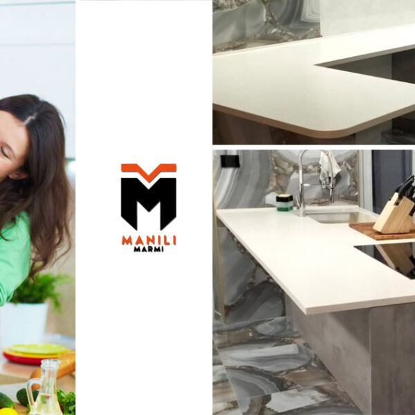 Realizzazione top cucine in gres porcellanato a Terni: resistenza e design per il piano di lavoro