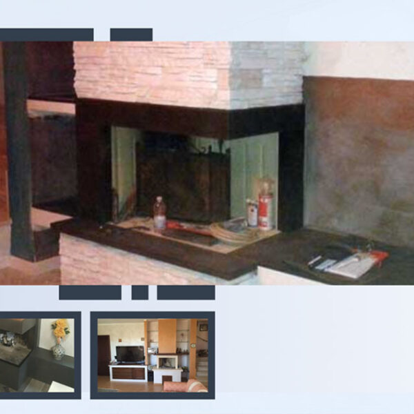 Rivestimenti in marmo per caminetti termici in Dekton a Terni: calore ed estetica in un unico progetto